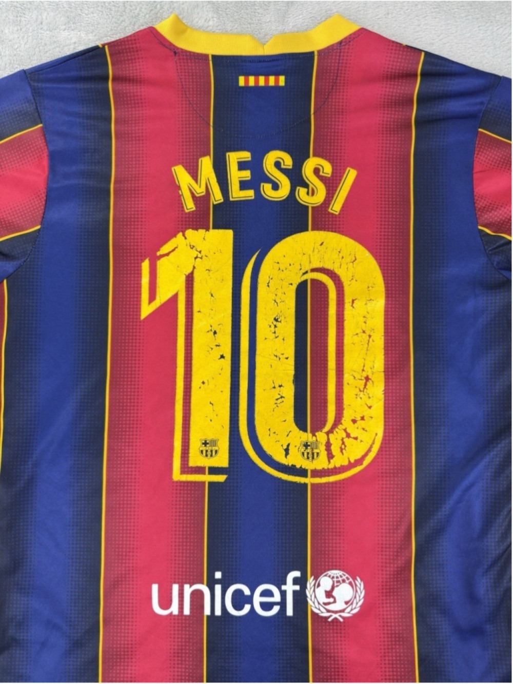 Nike FC Barcelona 2020-2021 Home Stadium Lionel Messi Men's Size Medium Jersey - Picture 4 of 15